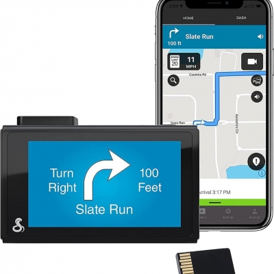 Camera hành trình thông minh Cobra (SC 200) – Độ phân giải QHD+ 1600P, Wi-Fi và GPS tích hợp, Lệnh thoại, Cảnh báo trực tiếp của cảnh sát, Báo cáo sự cố, Báo động khẩn cấp, Ứng dụng lái xe thông minh hơn, Màn hình 3